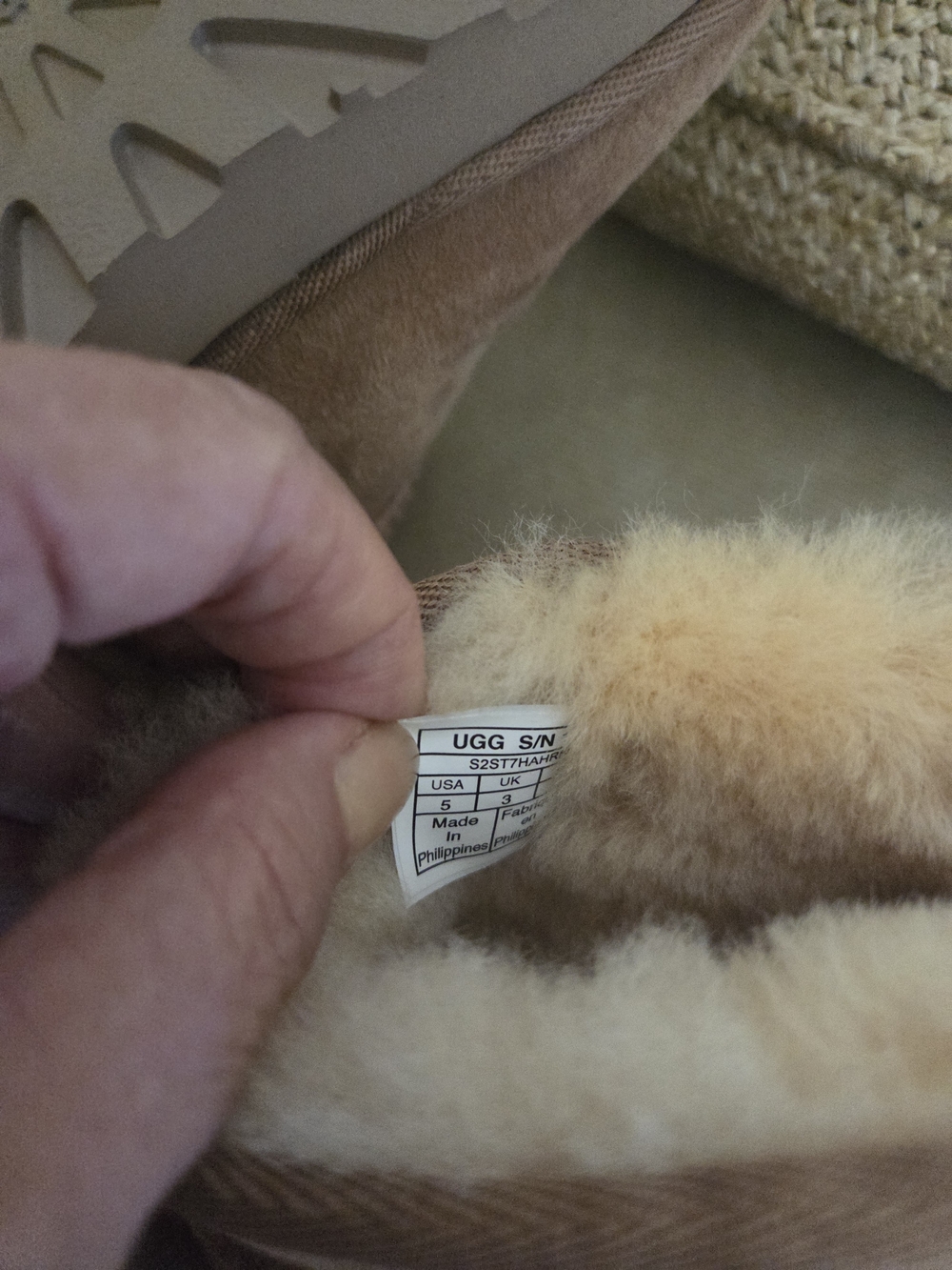 UGG Classic Mini Shearling Boot - Chestnut - Picture 6 of 9
